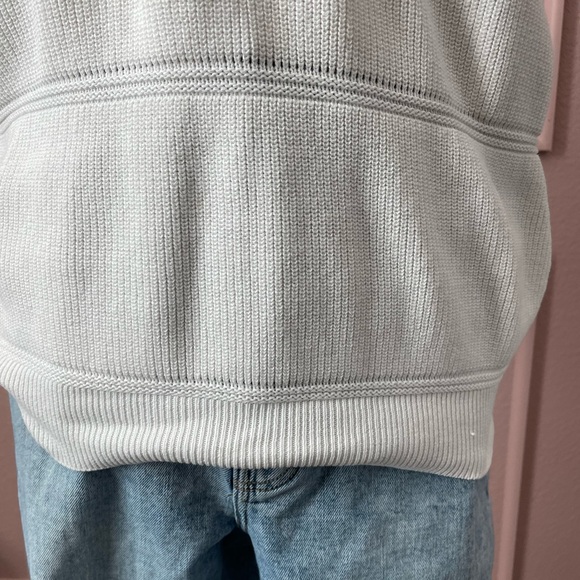 Vntg Wilson Tennis White V-Neck Sweater Vest Size L - Picture 6 of 11